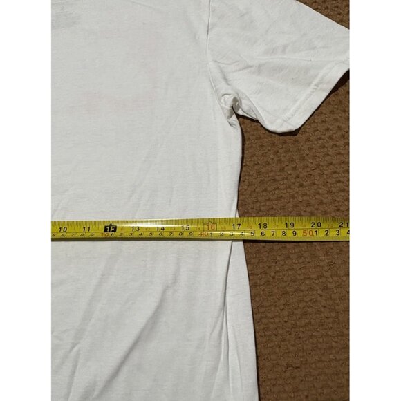 Men's Short Sleeve T- Shirt Budweiser Size S White Bud Logo Anheuser Busch - Picture 6 of 6